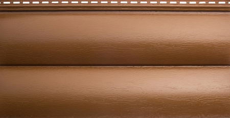 Сайдинг акриловый двухпереломный BH-02 Альта Профиль Блок-хаус, 3100x320х1.1 мм, дуб светлый