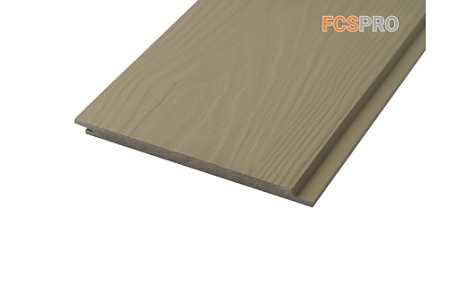 Фиброцементный сайдинг 190х10мм FCS Wood Click F58 (3м)