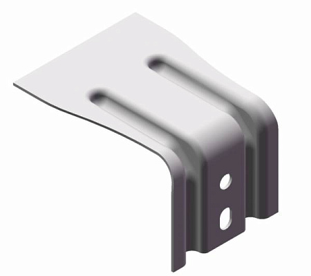 Крепление стеновое усиленное Гранд Лайн / Grand Line, размер 230х90х105 мм (2 мм)