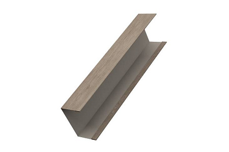 Крышка 65х60 жалюзи (для калиток и ворот) Grand Line Milan,Tokyo, 0,45 Print-double Elite, White Wood