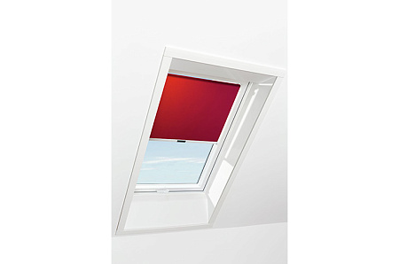 Штора рулонная дневного света Roto ZRS M, 114x140, красная