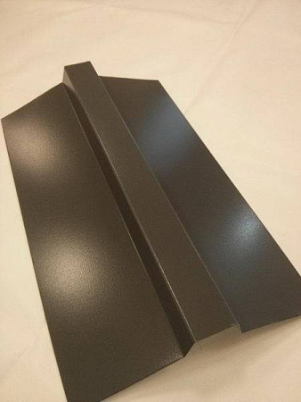 Конек плоский, PE 0.45, 100x100x2000 мм, цвета по каталогу RAL и RR