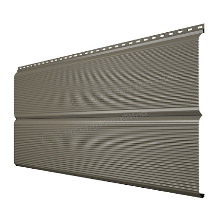 Металлический сайдинг Металл Профиль L брус XL Волна, 0.45 PE, RAL 1035 бежевый жемчуг Металлический сайдинг Металл Профиль L брус XL Волна, 0.45 PE, RAL 1035 бежевый жемчуг