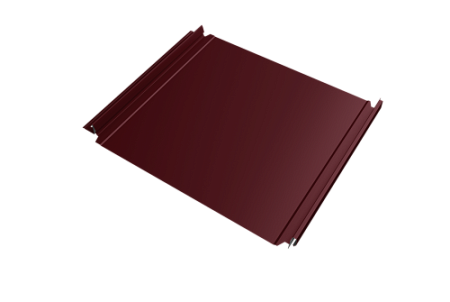 Кликфальц Double Pro Grand Line 0,5 Satin Matt TX с пленкой на замках RAL 3005 красное вино