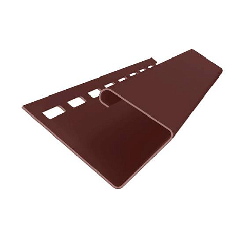 Профиль универсальный J 7/8 Grand Line, тёмный дуб (акрил), 3000 мм