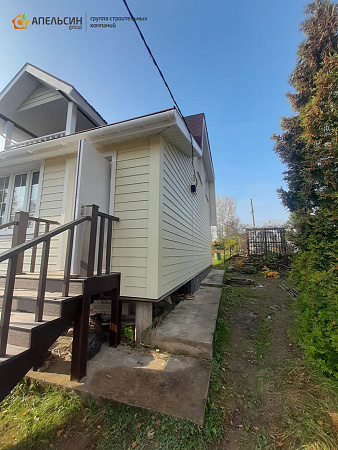 Монтаж фасада сайдингом Cedral и фасадными панелями Docke в Токсово Монтаж фасада сайдингом Cedral и фасадными панелями Docke в Токсово