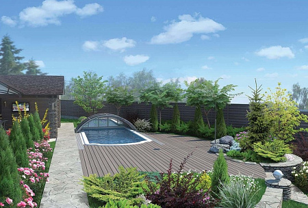 Террасная доска CM Decking Bark ДПК (пустотелая), 3000x140x25 мм, TEAK (тик) Террасная доска CM Decking Bark ДПК (пустотелая), 3000x140x25 мм, TEAK (тик)