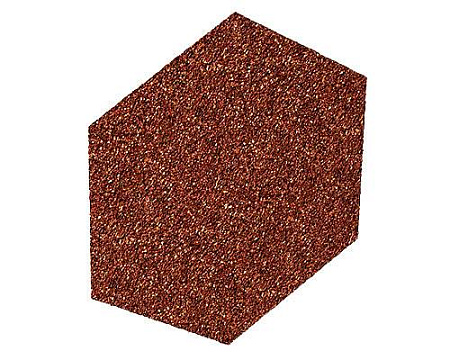 Заглушка Gerard для треугольного конька, 165 мм, redwood (161)