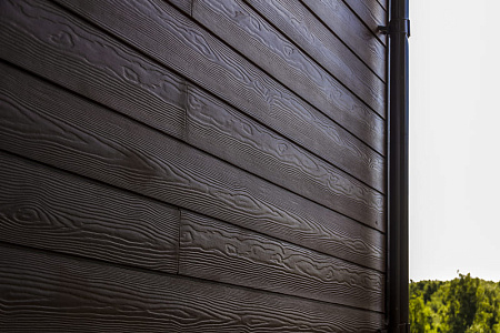 Фиброцементный сайдинг Cedral Click Wood под дерево, 3600x186 мм, Грозовой океан (С19)