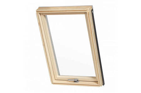 Деревянное двухкамерное мансардное окно Dakea KAA B1500  S6A, 114x118