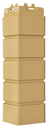Угол Grand Line Classic, Клинкерный кирпич 410х120 мм, песочный