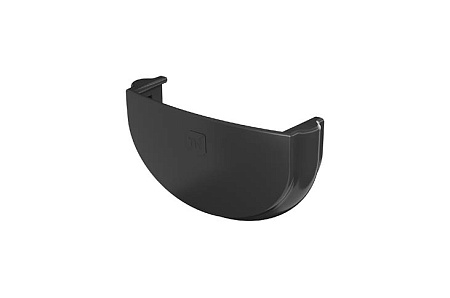 Заглушка желоба Технониколь ОПТИМА, черный