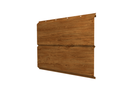 Металлический сайдинг Гранд Лайн / Grand Line профиль ЭкоБрус новый, Rooftop Бархат 0,5 с пленкой, RAL 7016 антрацитово-серый