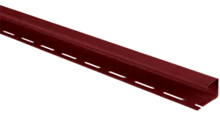 Планка "J - trim" Альта Профиль, 3000 мм, красный, Т-15