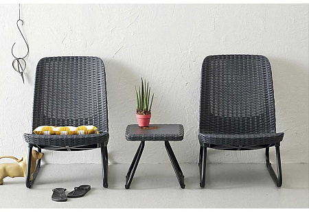 Набор для балкона Rio patio set Keter (Кетер), цвет графит