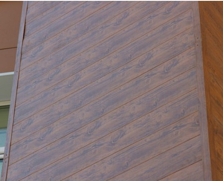 Металлический сайдинг Гранд Лайн / Grand Line профиль Вертикаль, GreenCoat Pural Matt 0.5, цвет RR 11 темно-зеленый (RAL 6020)