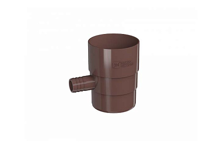 Отвод для сбора воды Технониколь ПВХ, коричневый