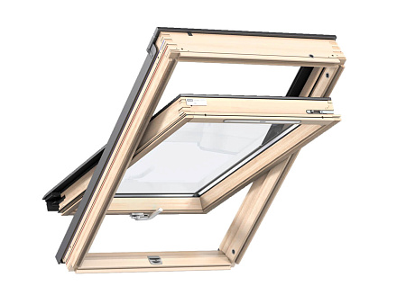 Мансардное окно однокамерное с вентклапаном Velux GZL 1051B PK06, ручка снизу,  94х118