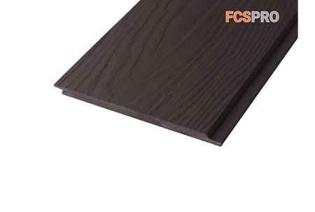 Фиброцементный сайдинг 190х10мм FCS Wood Click F04 (3м)