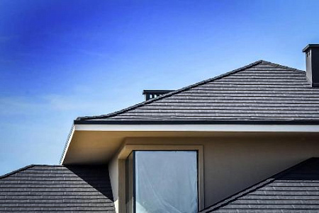 Композитная черепица Gerard Slate, 1335x368 мм, charcoal