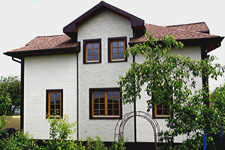 Угол Grand Line Classic, Состаренный кирпич 417х120 мм, песочный