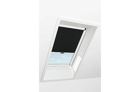 Штора рулонная затемняющая Roto ZRV M, 94x160, черная