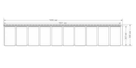 Фасадная панель Я-Фасад Grand Line Сибирская дранка, слоновая кость