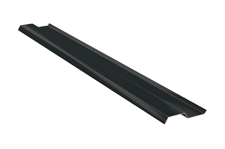 Прижимная планка Eurovent Flex Line ALU, 2 м. RAL 7021 антрацит