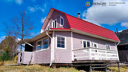 Монтаж фасада панелями Docke в пос. Новое Токсово