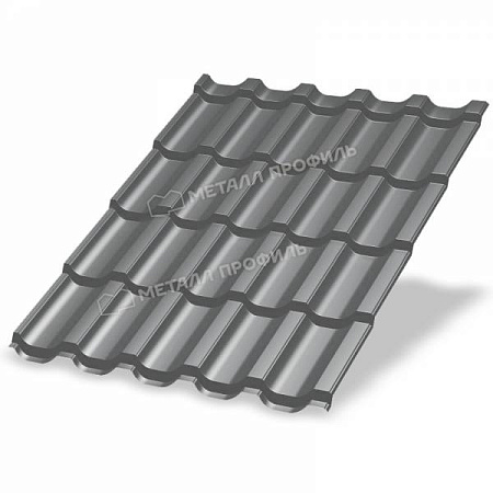 Металлочерепица Металл Профиль Трамонтана, PURETAN 0.5, темно-серый RR23
